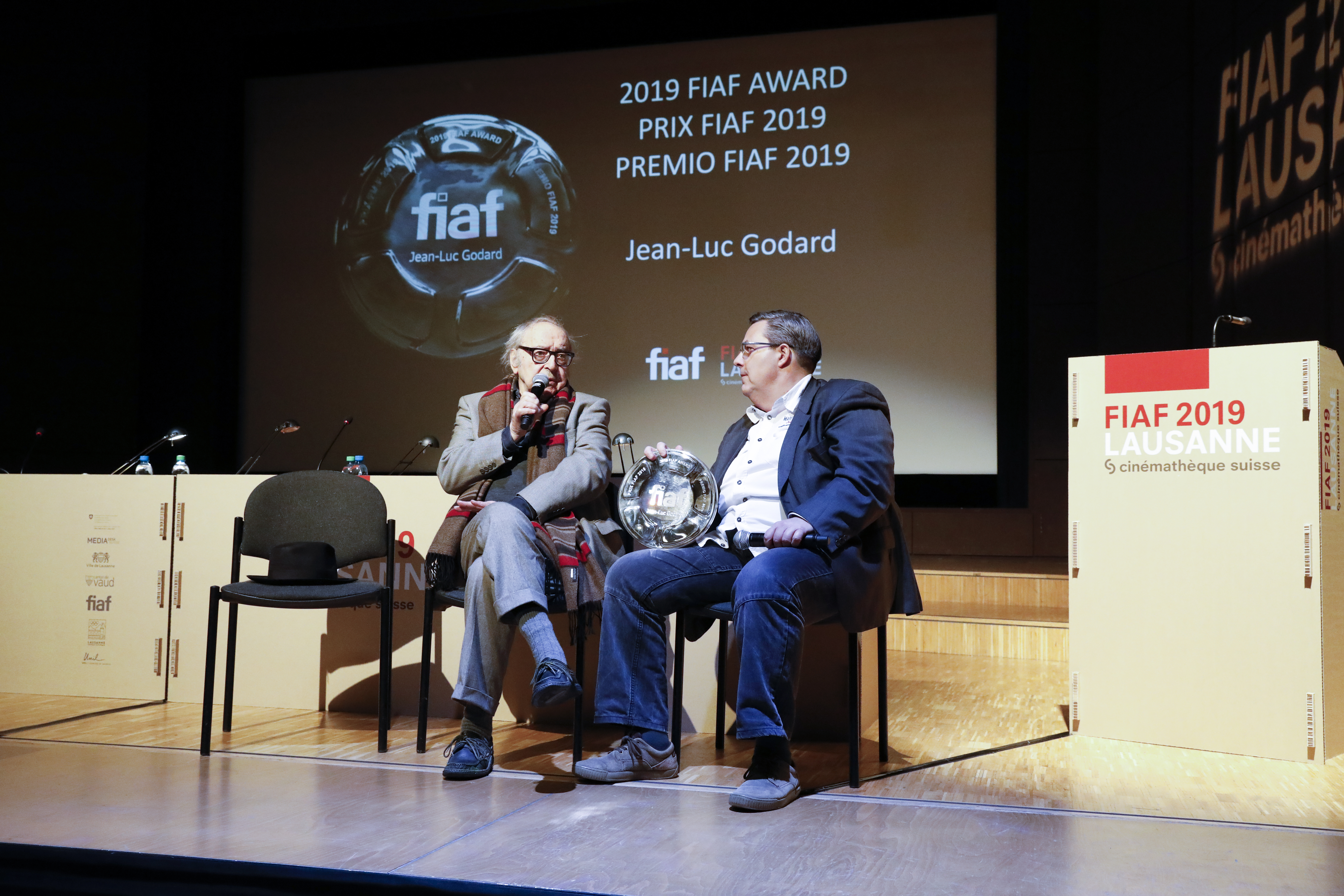 FIAF Award Godard 2019© Carine Roth _ Cinémathèque suisse